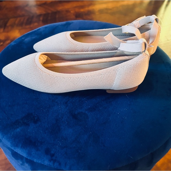 Burudani Shoes - 5.5 Nude Burudani washable knit flats